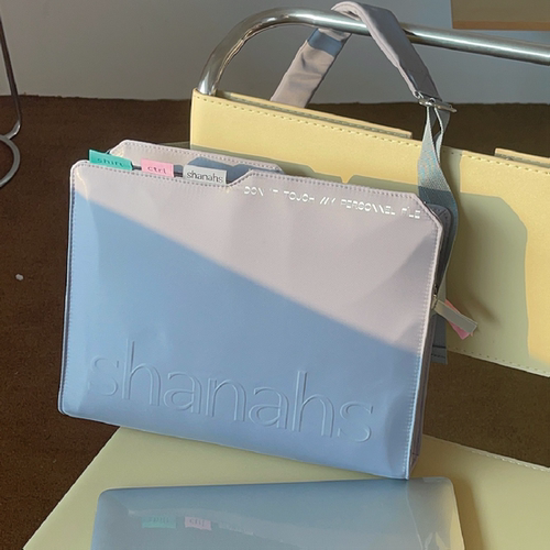 shanahs原创电脑包小众设计防震