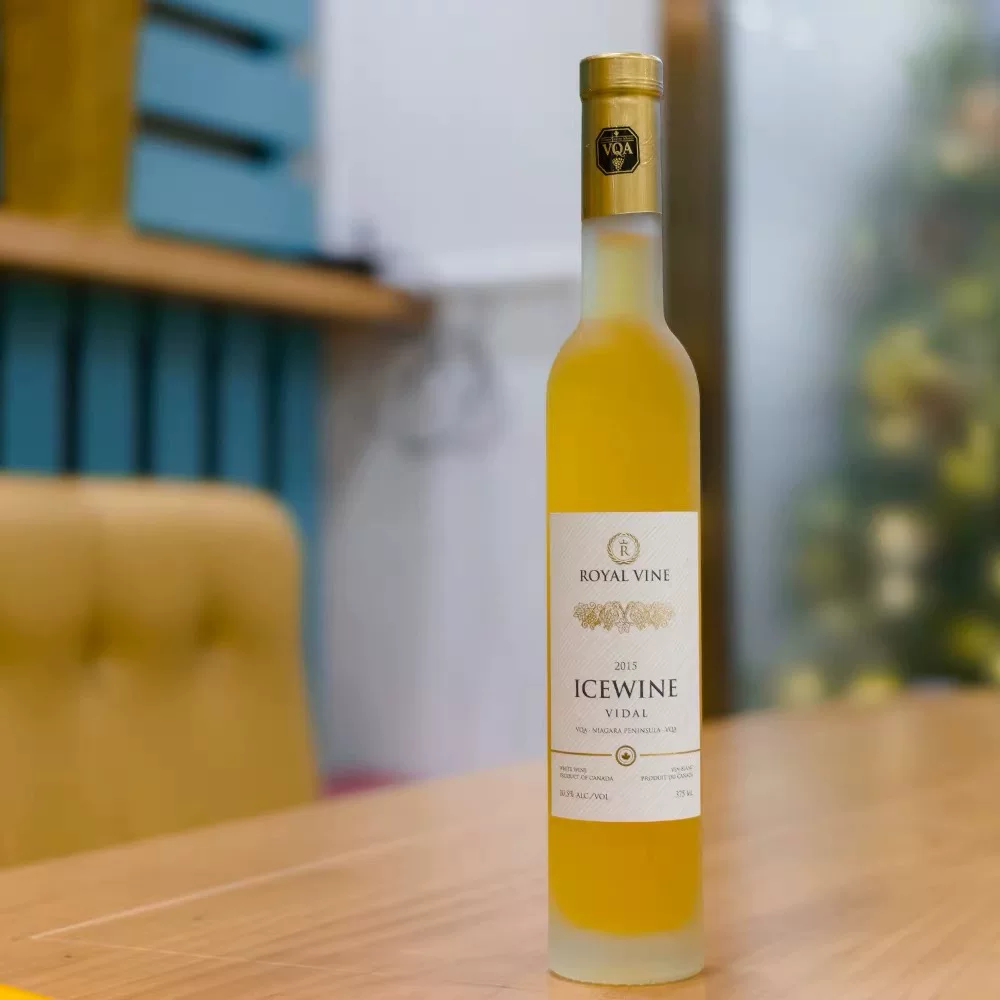 Канада импортированное вино Vidal Vidal Vidal Ice White Wine Sweet Tropical Fruit Orange Snow