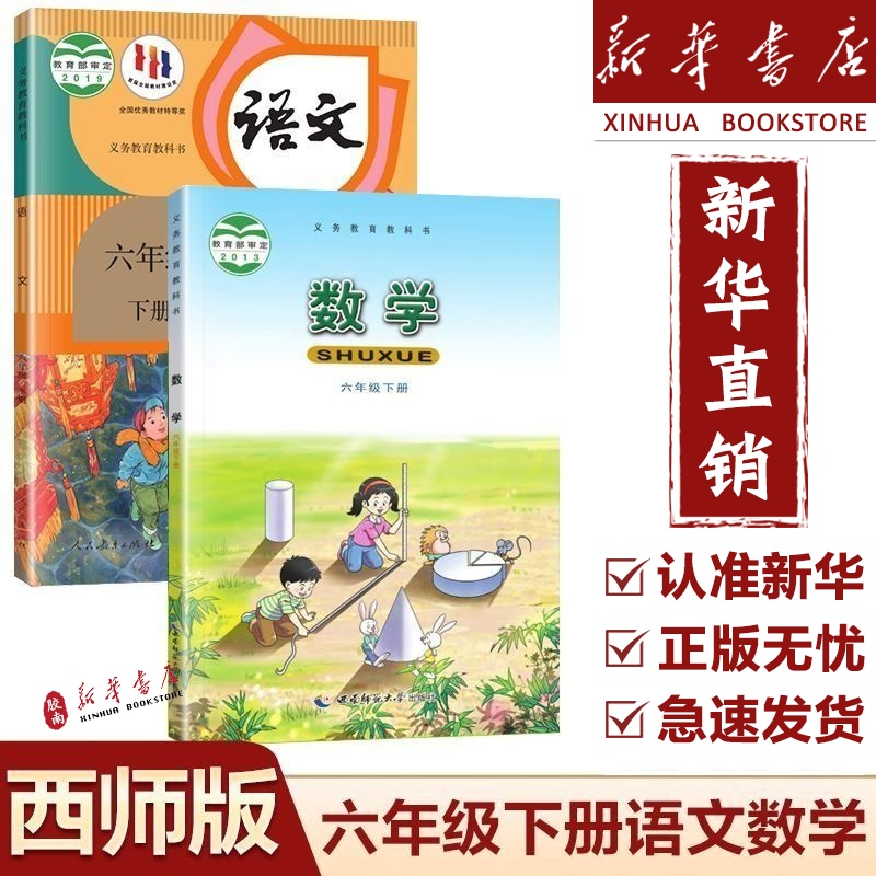 新华正版小学6六年级下册语文