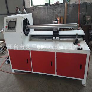 简易切纸管机全自动数控纸管切割机自动退管单刀纸管精切机