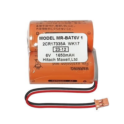 驱动器专用原装电池MR-BAT6V1SET