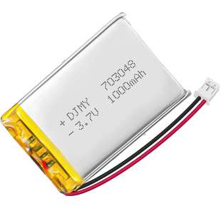 适用openmv4电池skg颈椎按摩器103048供电703048充电锂电池充电器