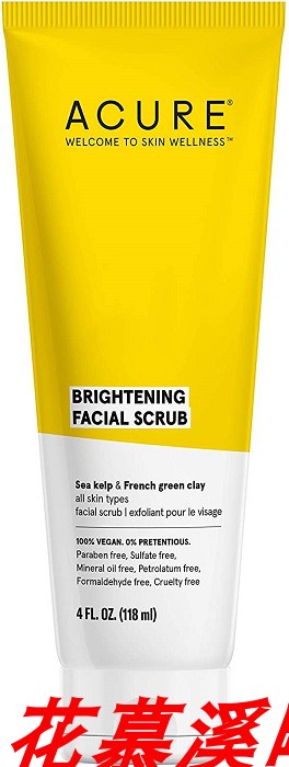 ACURE Brightening Facial Scrub /ACURE Facial Cleansing Gel