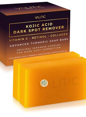 VALITIC Kojic  Soap Bars 曲酸黑斑去除皂手工皂沐浴皂（2件装）