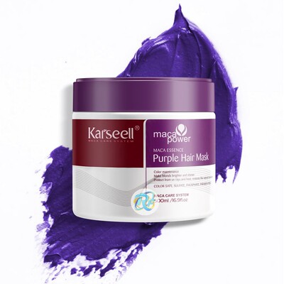 Karseell For Blonde 紫色发膜专业中和黄铜和黄色调 500 毫升