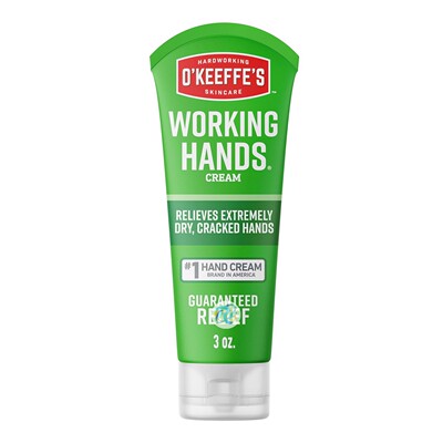 奥可菲护手霜保湿修复O'Keeffe's Working Hands Cream-3oz