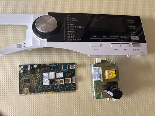 AEG 8系10公斤滚筒洗衣机洗烘干一体LWX8C1612W主板显示板门锁