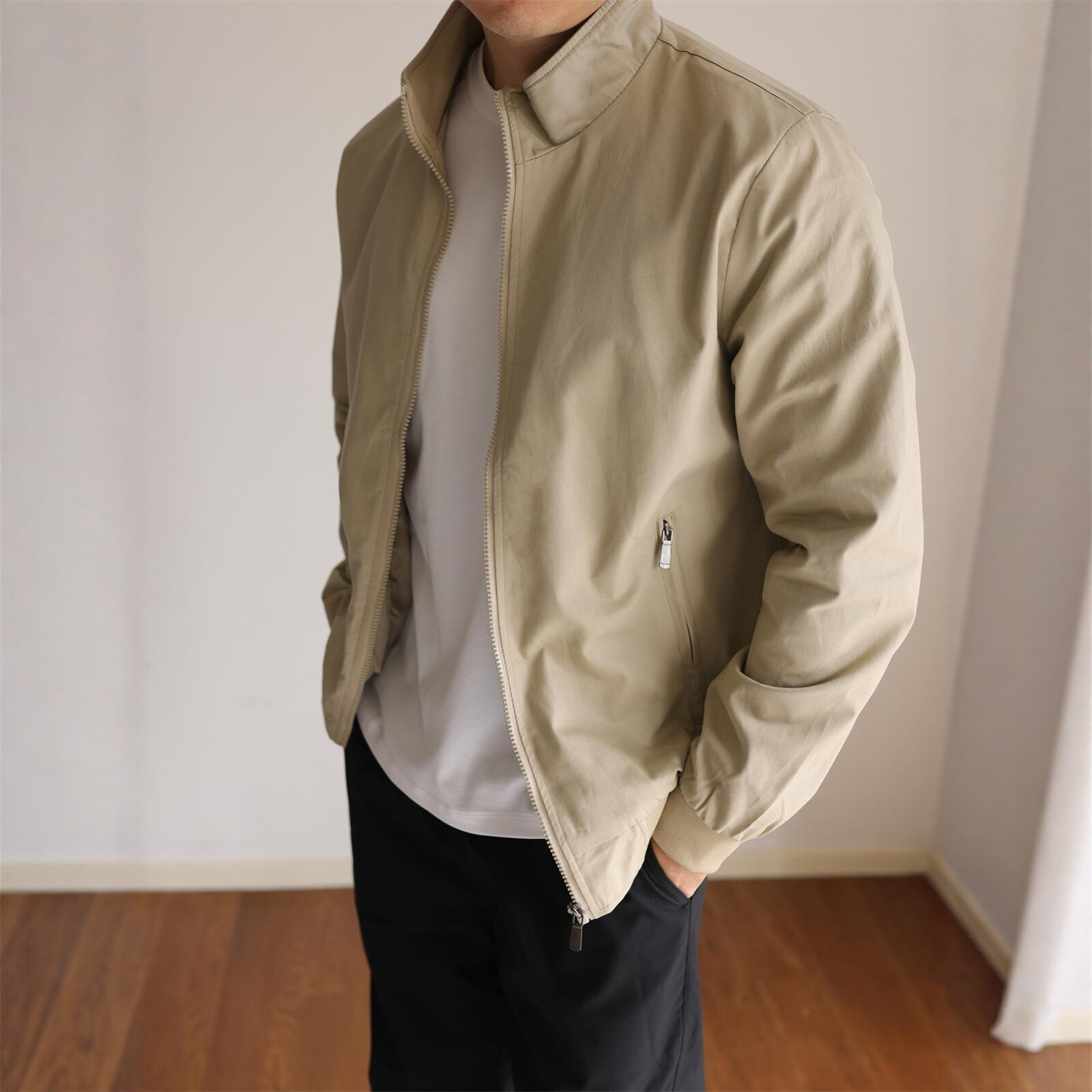 男款户外速干防泼水休闲外套秋