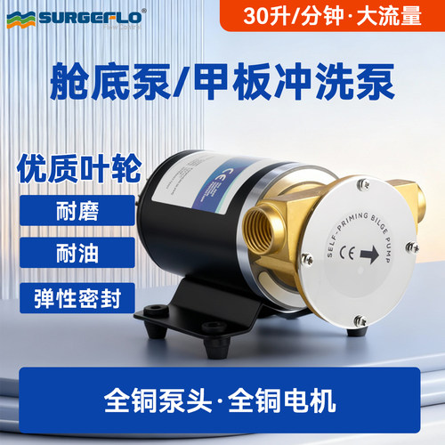 甲板冲洗泵船舶游艇排水舱底水泵