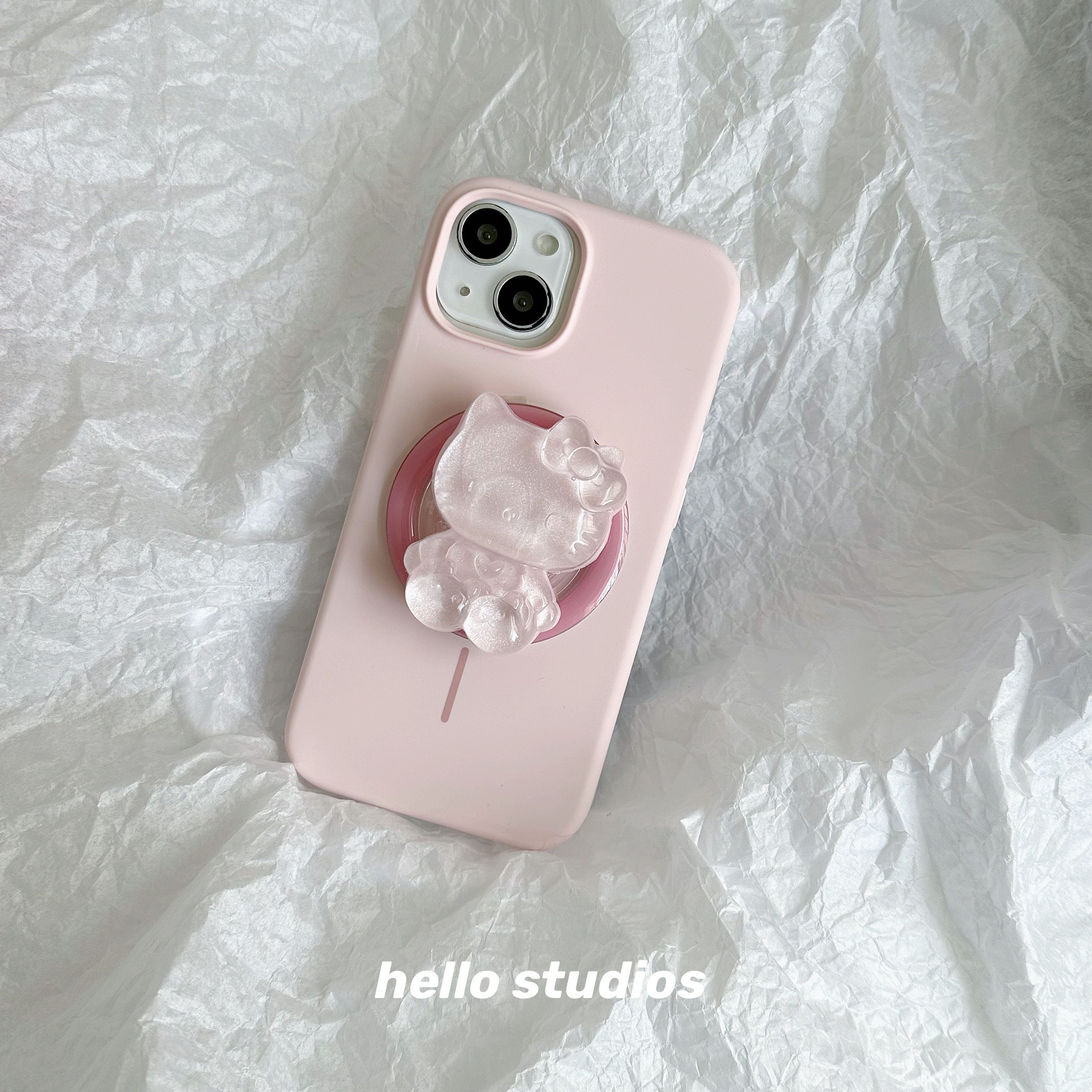 hello studios少女粉色液态硅胶kitty磁吸支架手机壳适用13苹果17promax新款iPhone16PRO全包15保护套14pro,3C数码配件,手机保护套/壳,淘宝优惠券,粉丝福利购,淘宝优惠卷