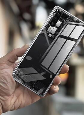 适用于Vivo iQOOPro透明后盖iqoopro塑料后盖后壳电池盖无标外壳