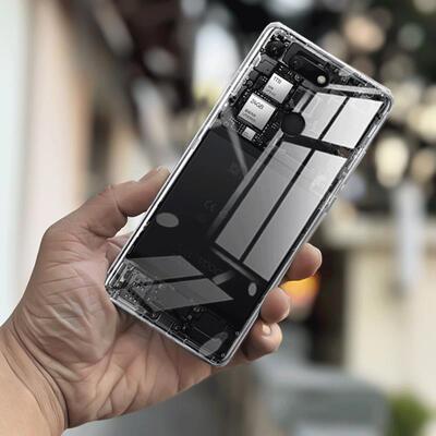 适用荣耀V20透明后盖v20塑料后盖替换玻璃后壳电池盖外壳外屏背板