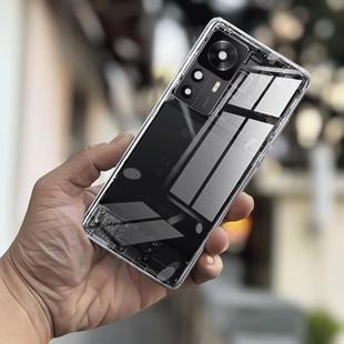 适用红米K50至尊版透明后盖RedmiK50Ultra塑料后盖玻璃后壳电池盖