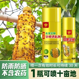 果蝇杀虫剂蝇比克瓜果实蝇诱粘剂除灭杀针蜂天然诱粘剂专用粘虫板