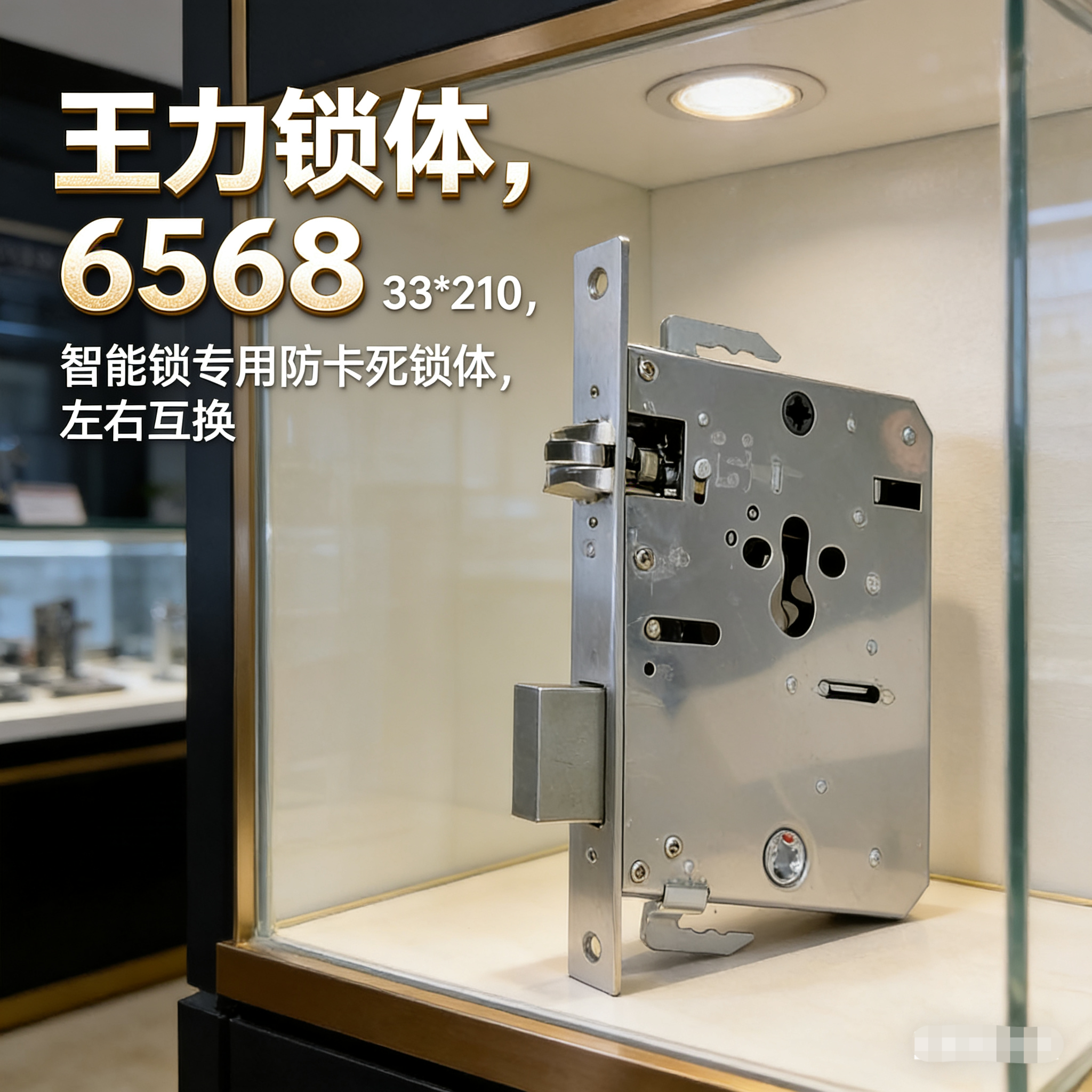 王力指纹防卡防撞全自动双快双活