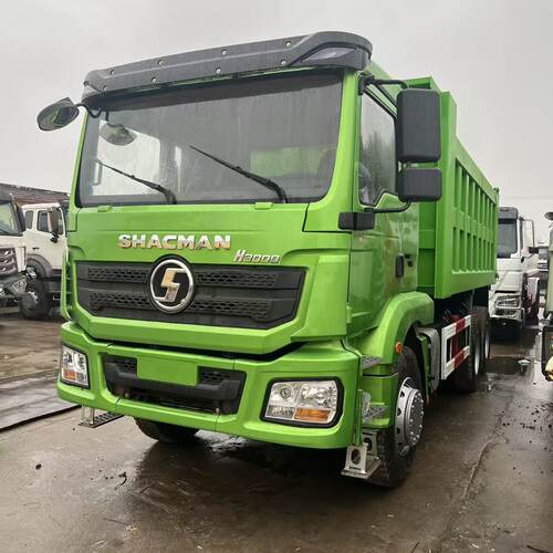 出口陕汽SHACMAN德龙H3000自卸卡车10轮F3000翻斗车430马力渣土车