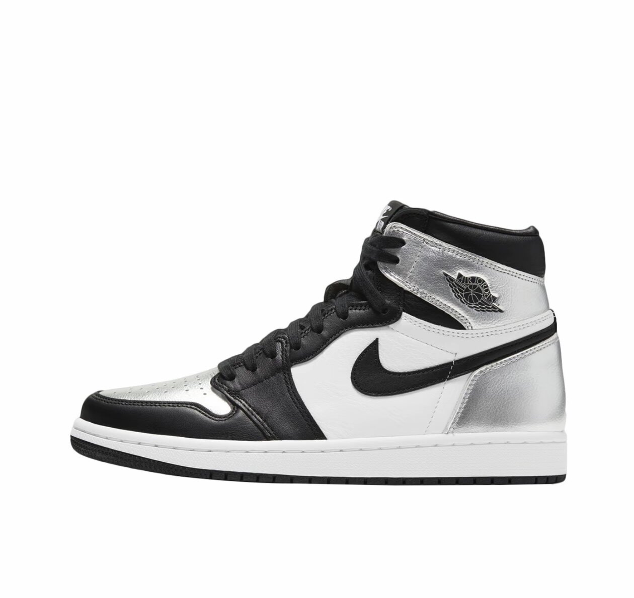 Air Jordan 1 High OG AJ1黑银脚趾液态银CD0461-001倒卖勿扰GZ仓