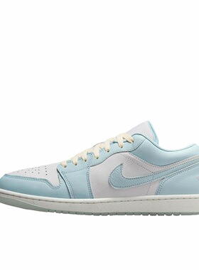 耐克Air Jordan 1 Low AJ1低帮板鞋男款蓝白HJ5999-400 XG仓