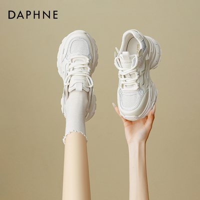 达芙妮老爹鞋2026春季厚底小个子