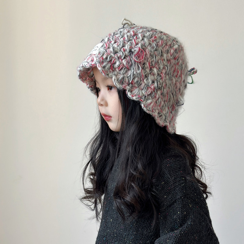 儿童帽子女款2025新款秋冬季女孩毛线帽韩系渔夫帽女童开春针织帽,童装/婴儿装/亲子装,帽子,淘宝优惠券,粉丝福利购,淘宝优惠卷