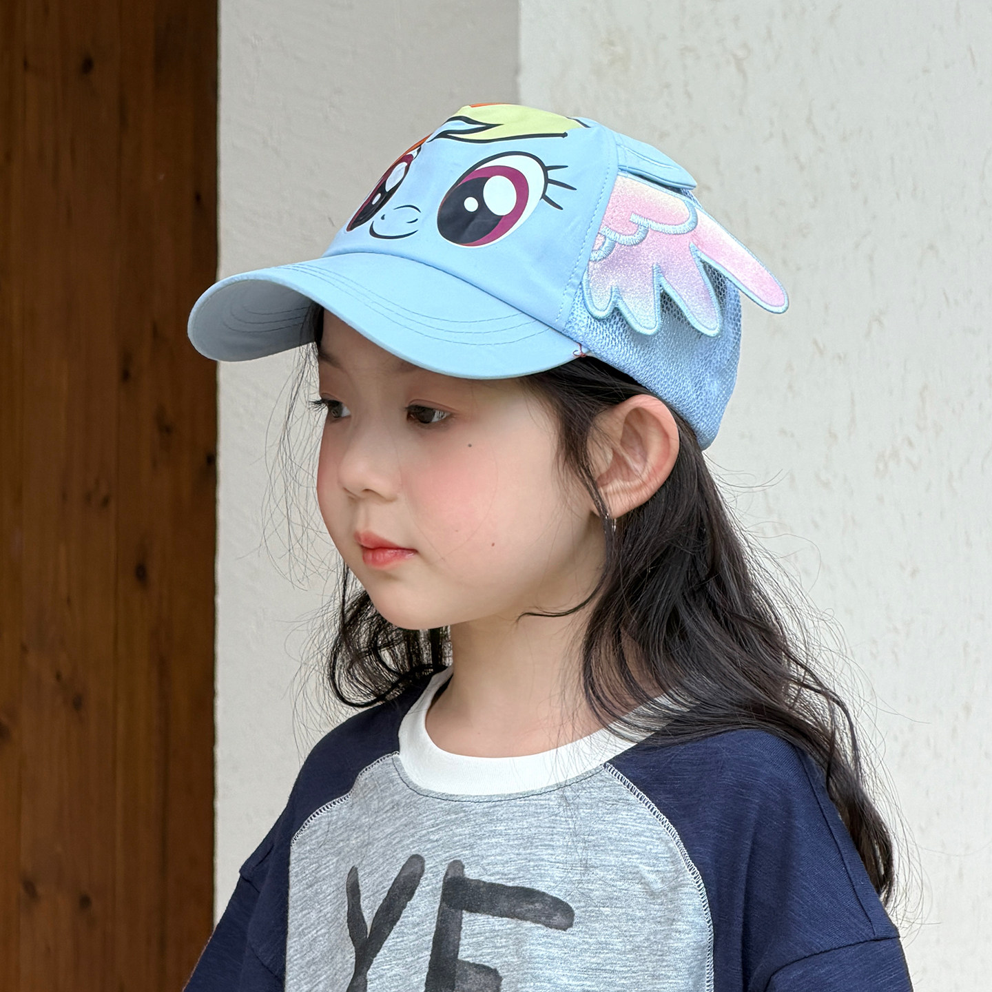 小马宝莉儿童帽子女孩2026新款夏季棒球帽洋气韩版遮阳鸭舌帽女童