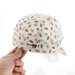 婴儿帽子春秋季薄款海盗帽2026新款男宝宝痞帅炸街一岁套头帽洋气