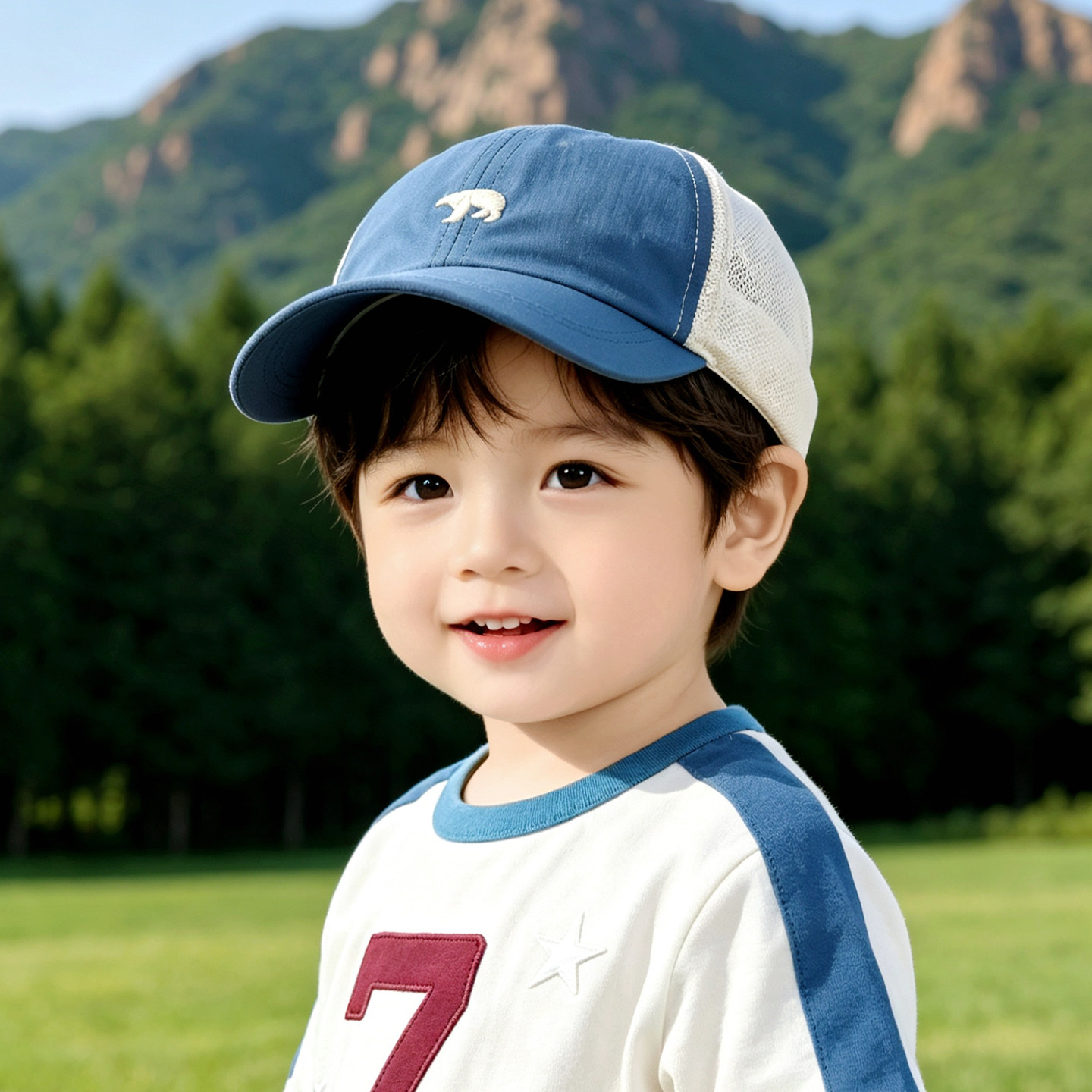 儿童帽子男孩棒球帽2026新款遮阳防晒男童鸭舌帽夏季炸街痞帅薄款