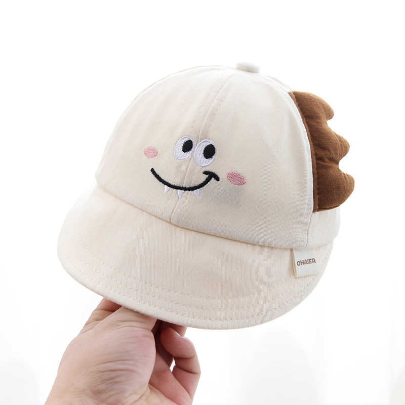 宝宝帽子春秋季婴儿遮阳防晒盆帽洋气可爱男宝女宝一岁外出鸭舌帽