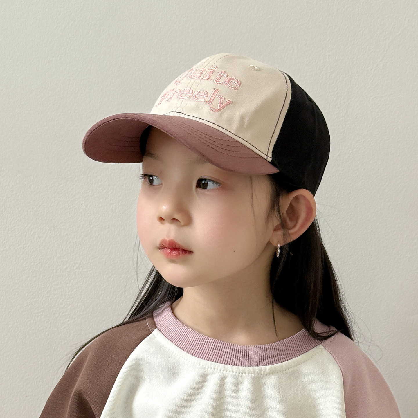 儿童帽子女孩2026新款棒球帽秋冬