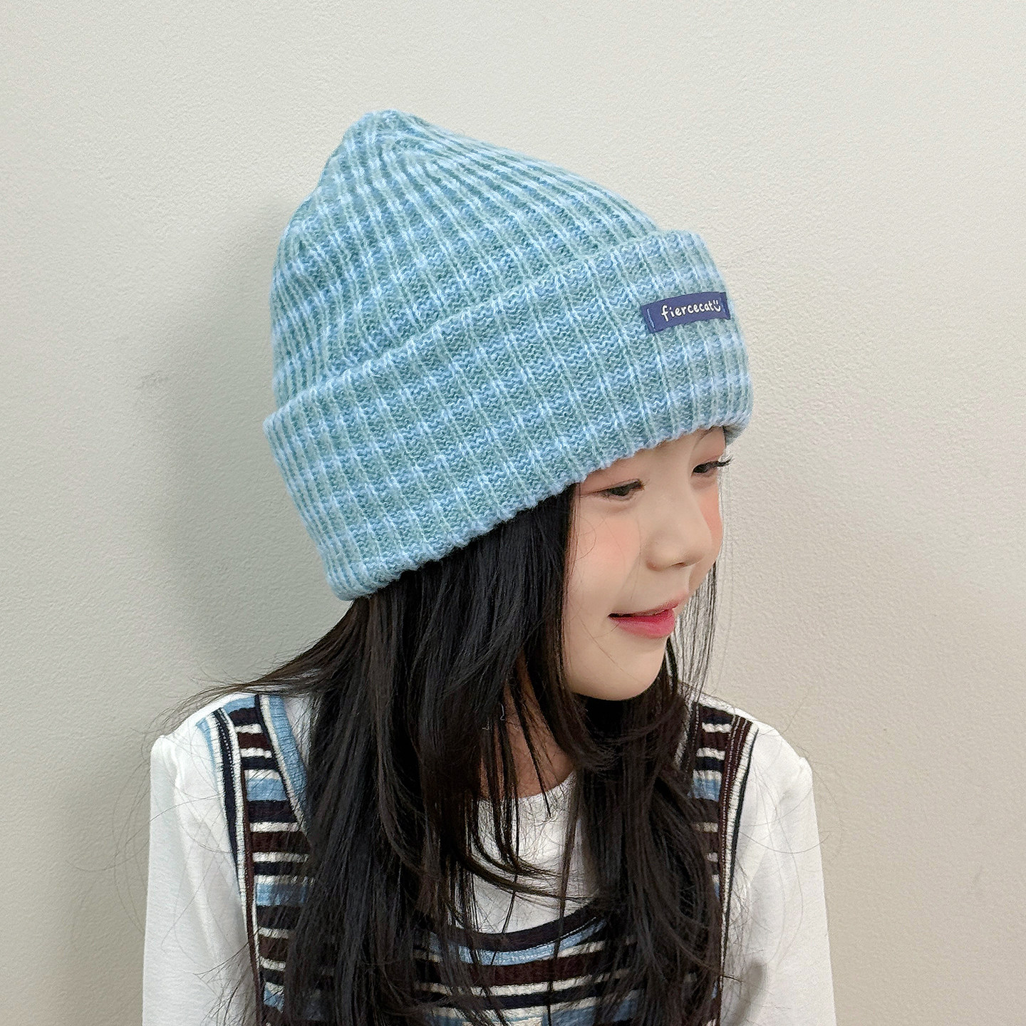 儿童帽子女孩毛线帽秋冬季户外
