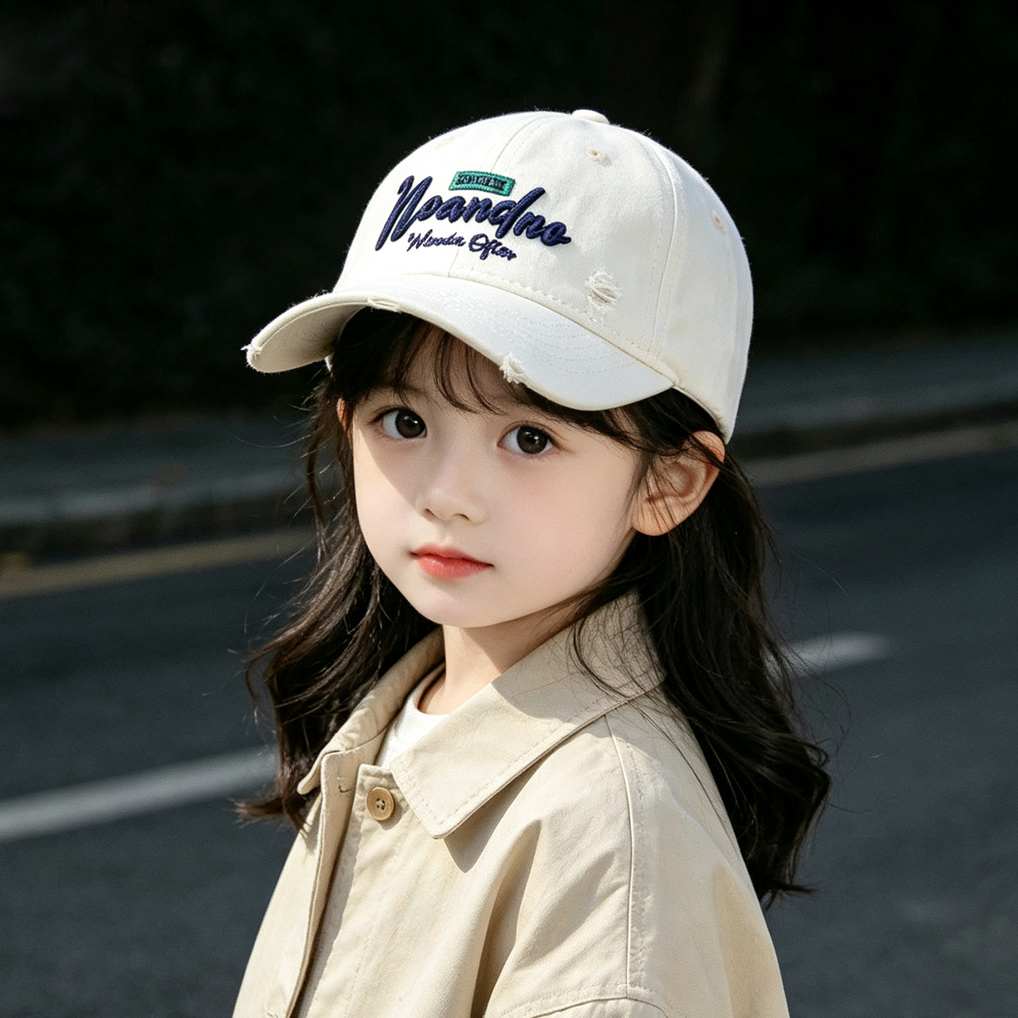 儿童帽子女孩秋冬季棒球帽韩版
