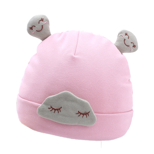 新生儿帽子秋冬季加厚胎帽婴儿帽子0一3月宝宝帽子冬款保暖6一12