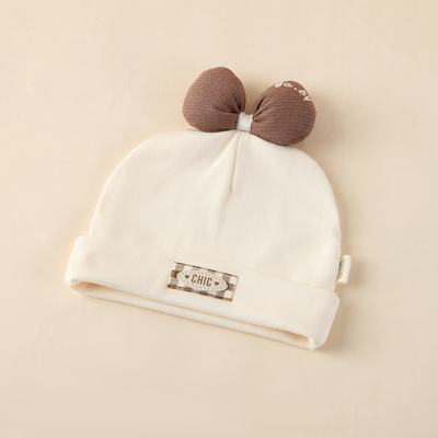 新生儿宝宝胎帽护囟门可爱超萌