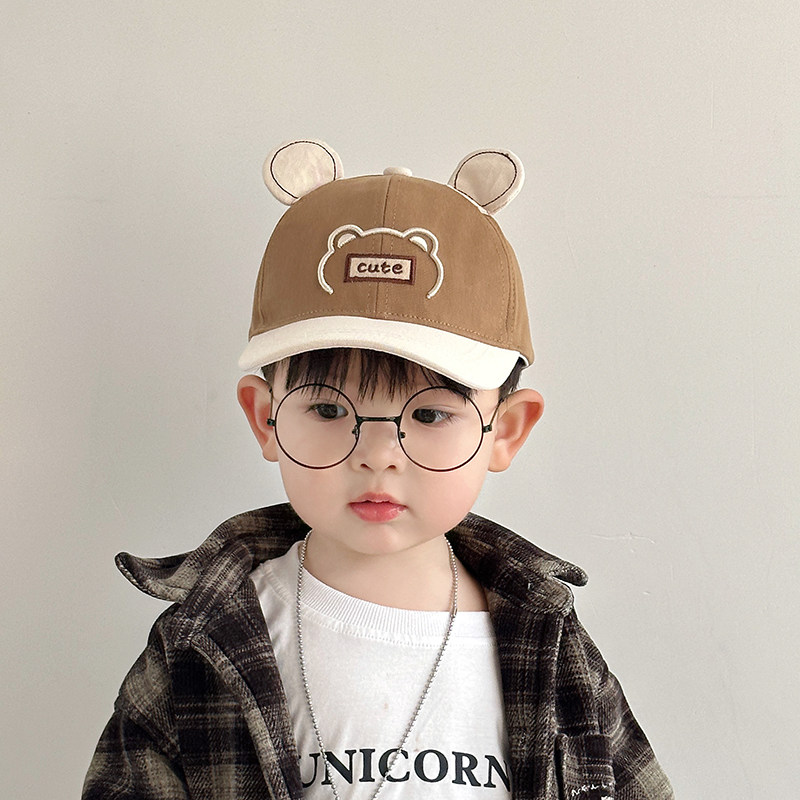 宝宝帽子春秋款男宝棒球帽遮阳防晒婴儿鸭舌帽洋气儿童2025新款帽