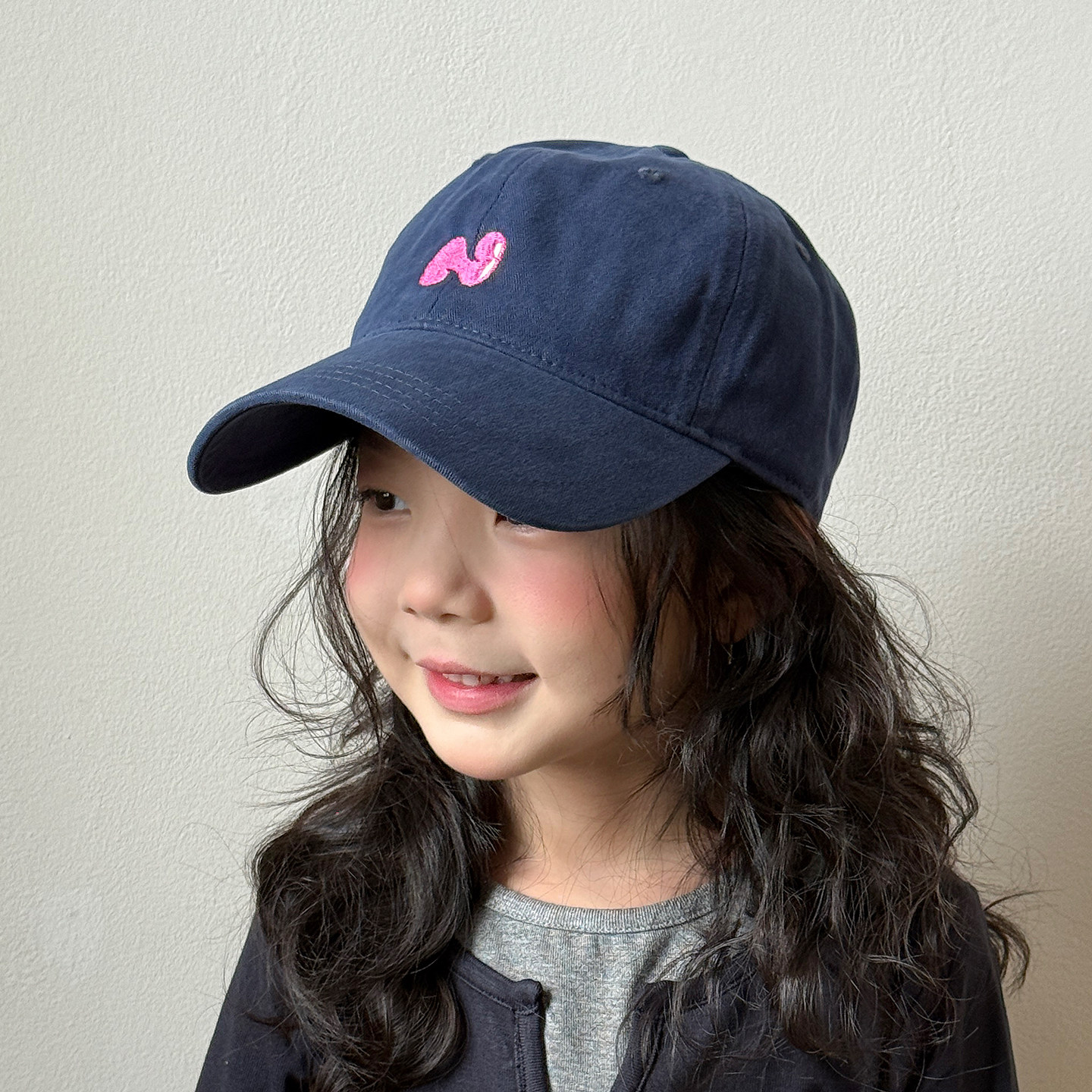 儿童帽子女孩2026新款棒球帽简约