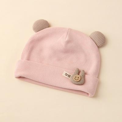 宝宝帽子秋冬季护囟门帽洋气