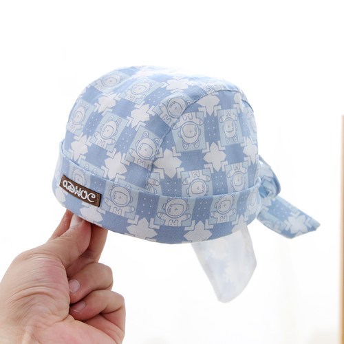 婴儿帽子洋气男宝宝海盗帽