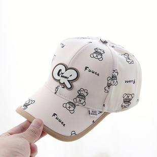 儿童帽子春秋季男孩棒球帽帅气遮阳防晒男童鸭舌帽洋气薄款夏季