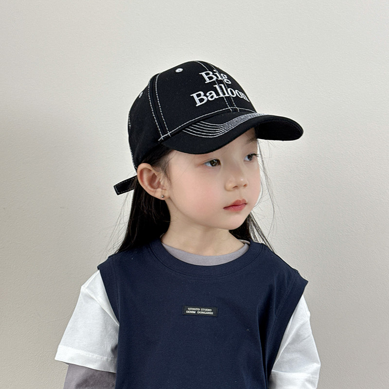儿童帽子春秋季女孩棒球帽薄款