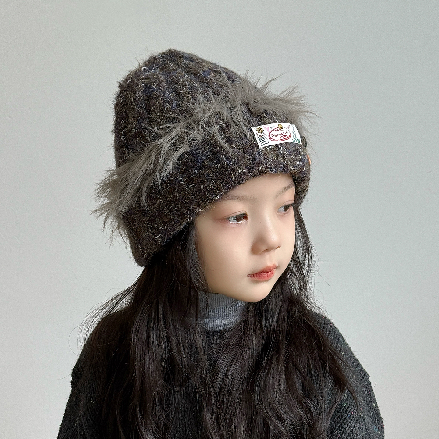 女童毛线帽保暖韩系洋气保暖