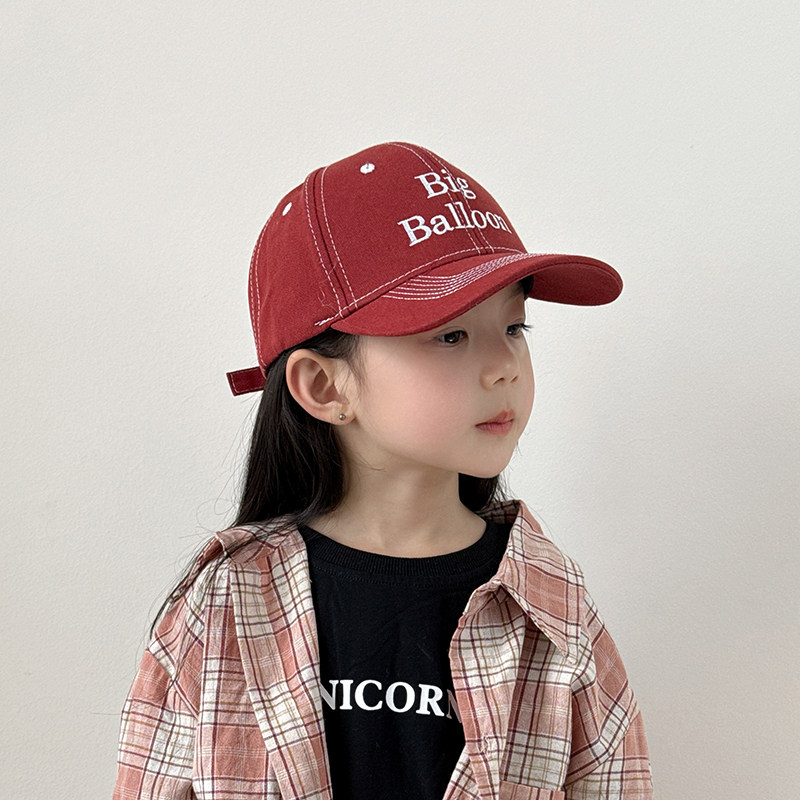 儿童帽子春秋季女孩棒球帽薄款