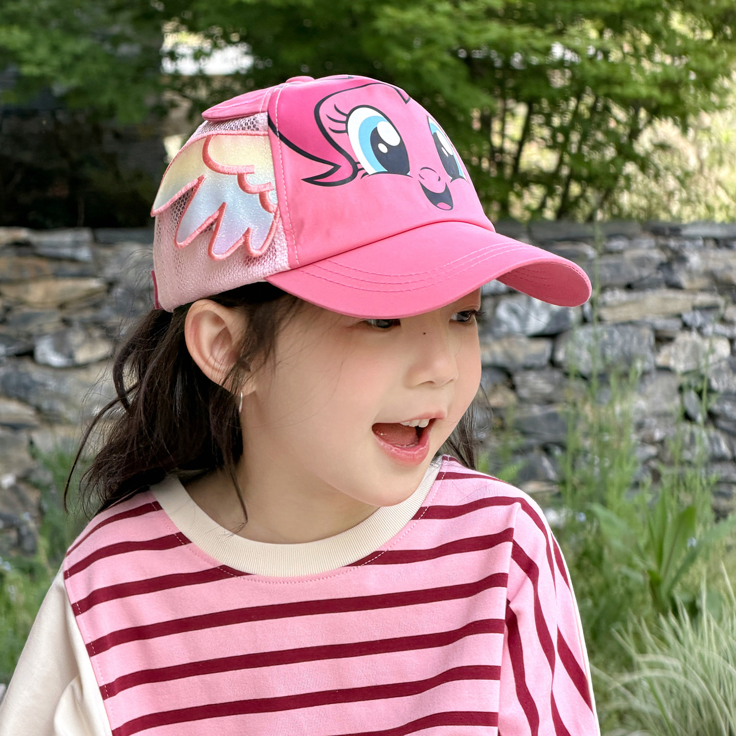 小马宝莉儿童帽子女孩2026新款夏季棒球帽遮阳薄款户外女童鸭舌帽