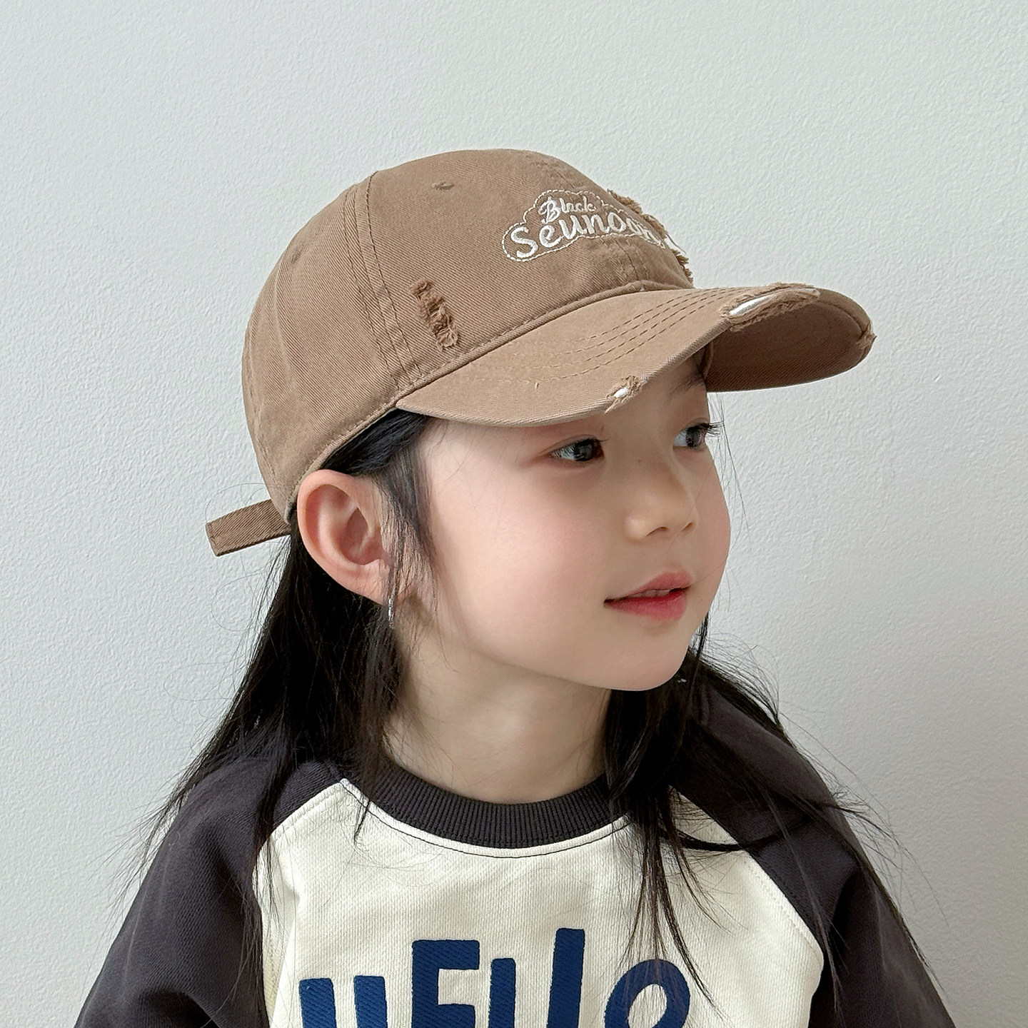儿童帽子女孩2026新款棒球帽韩版