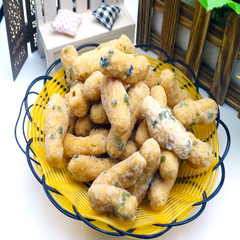 潮汕小吃兰花根正宗传统江米条 铁丁头散装 汕头潮州特产儿时零食