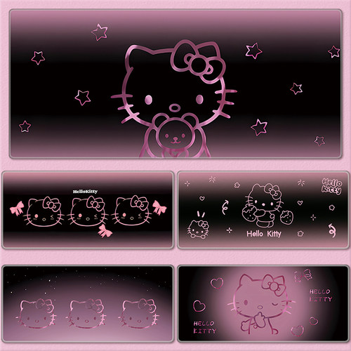 hellokitty鼠标垫可水洗防滑锁边