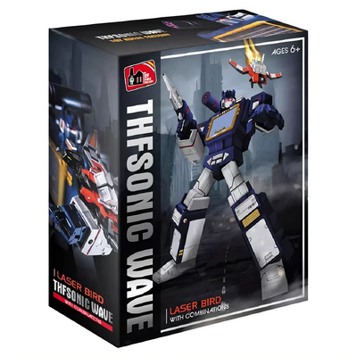 酷变宝声波金刚THF01J磁带MP13激光鸟收录音机儿童男孩礼物模型