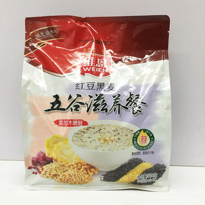 维恩红豆黑麦片营养麦片520g