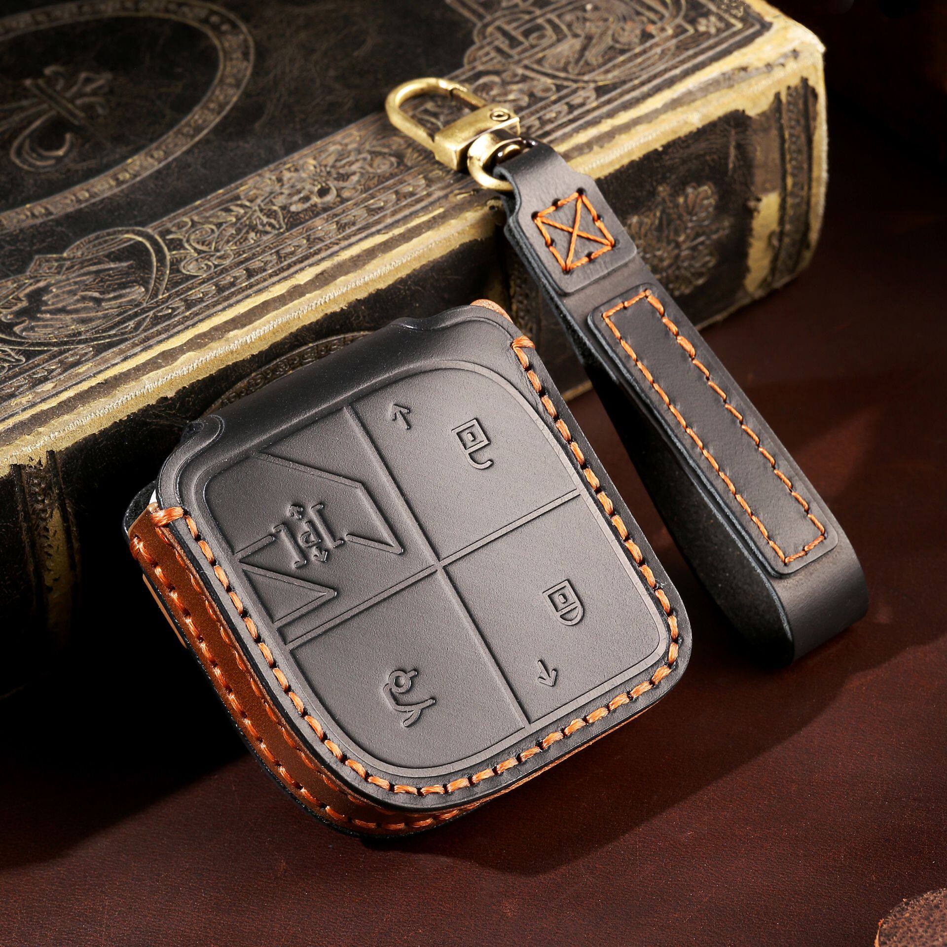 适用领克08钥匙套真皮2023款专用汽车用品03 05 06领克钥匙包新款