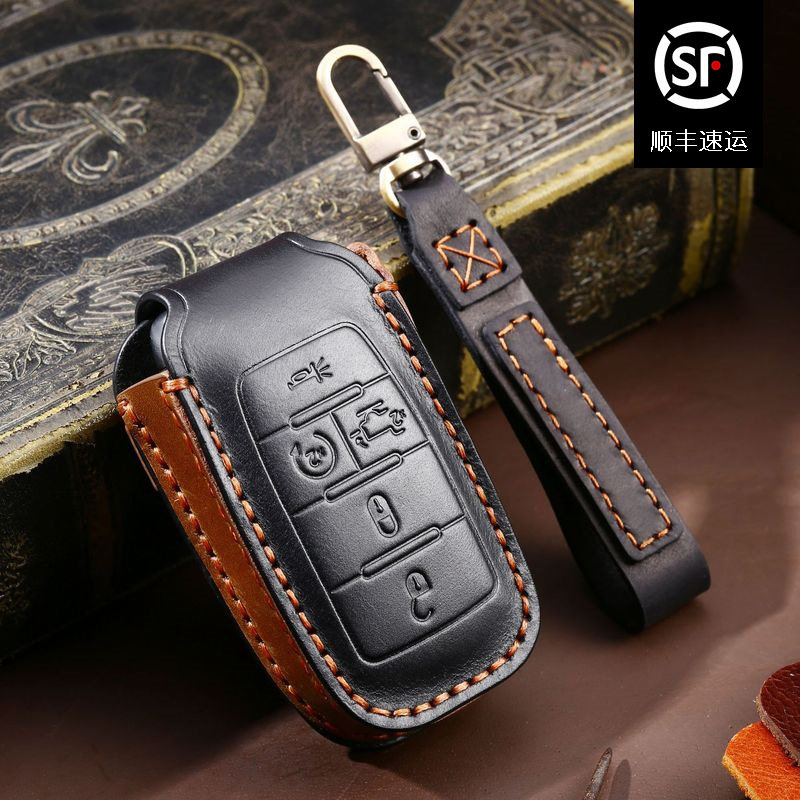 高端真皮通用GMC道奇Ram钥匙套