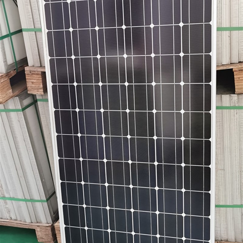 二手单晶200瓦太阳能电池板多晶300瓦光伏发电12v电瓶光伏发电板